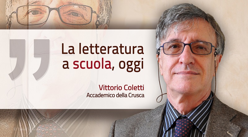 La letteratura a scuola, oggi - Accademia della Crusca